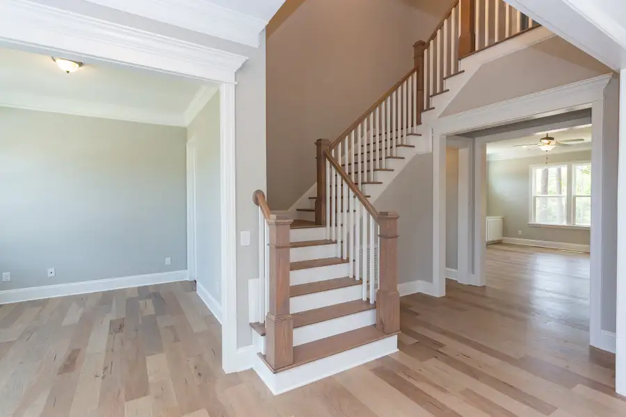 Representative unfurnished interior of a home built from the Statesville by Caruso Homes in Sauls Landing, Zebulon (Image 89). Representative unfurnished interior of a home built from the Statesville by Caruso Homes in Sauls Landing, Zebulon (Image 89).