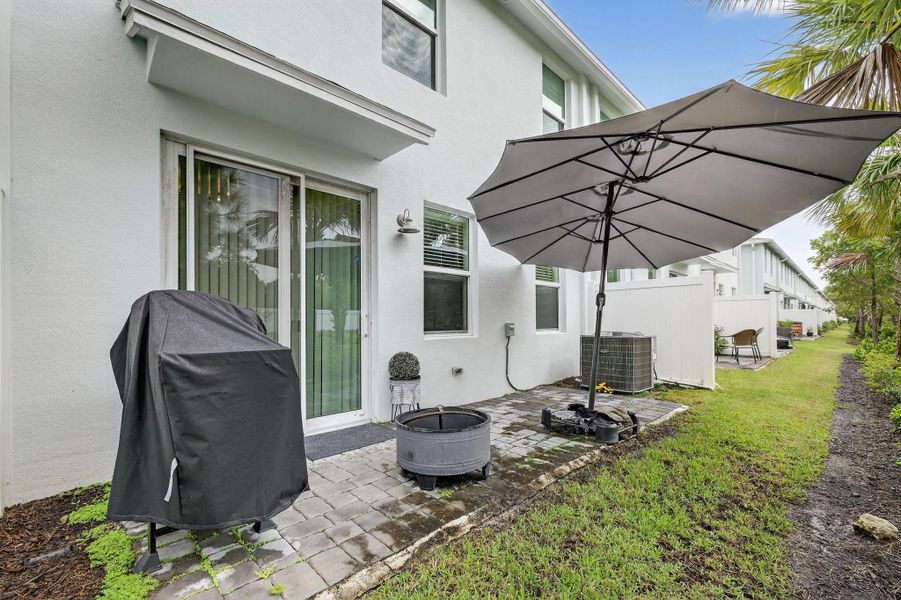 Exterior details and patio area of a home in , Stuart (Image 2).