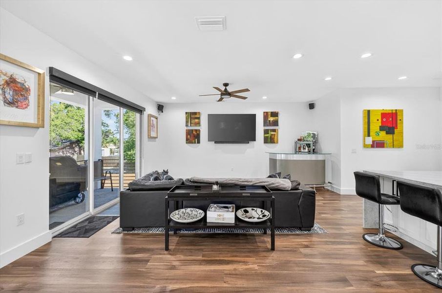 Furnished interior view inside a new home in , Tampa (Image 18).