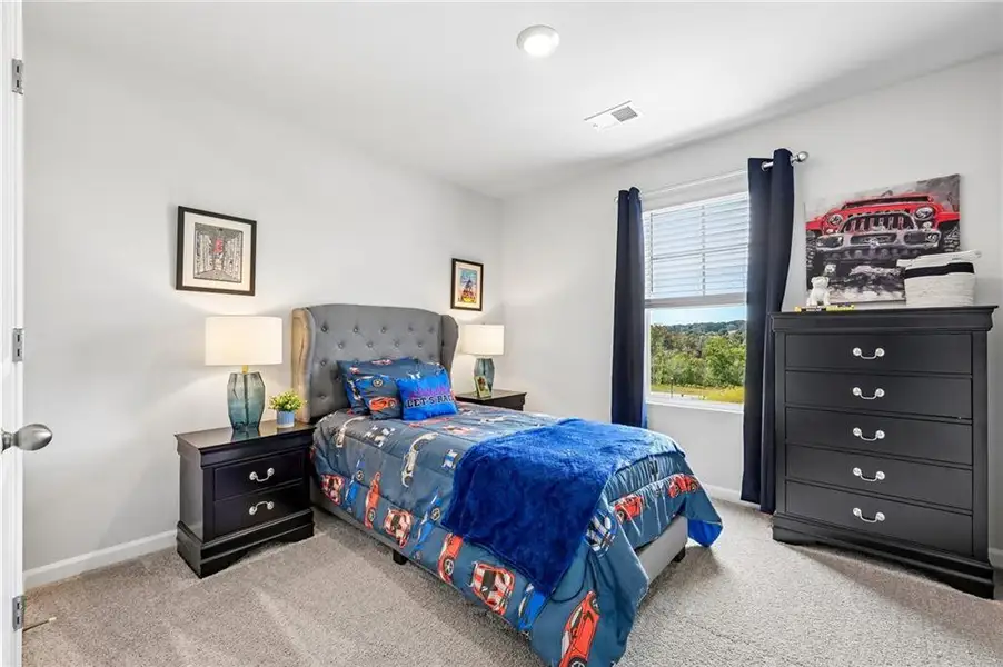 Furnished interior view inside a new home in The Hills at Cedar Creek, Winder (Image 6).
