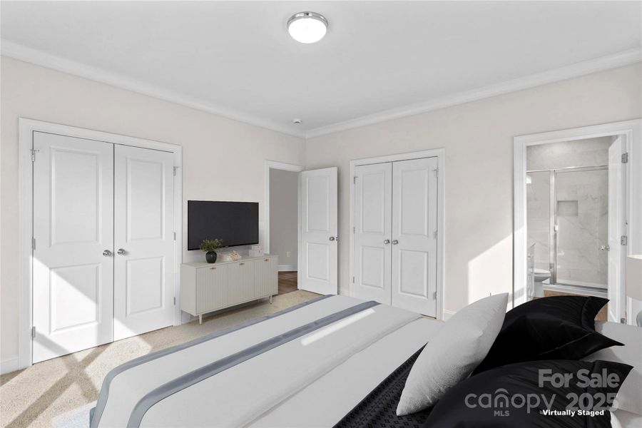 Furnished interior view inside a new home in , Statesville (Image 9). Furnished interior view inside a new home in , Statesville (Image 9).