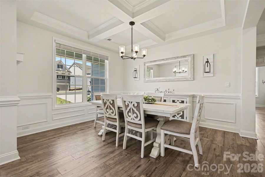 Furnished interior view inside a new home in Falls Cove, Troutman (Image 7).