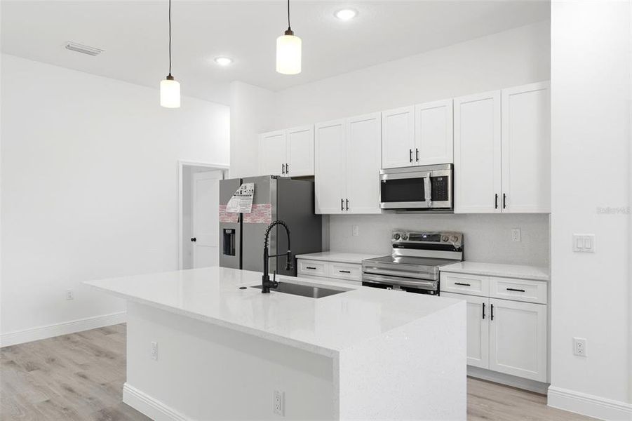 Furnished interior view inside a new home in , Ocala (Image 9).