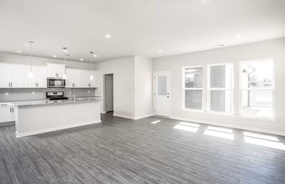 Spacious, unfurnished interior of a new home in Saunders Farm, Willow Spring (Image 14). Spacious, unfurnished interior of a new home in Saunders Farm, Willow Spring (Image 14).