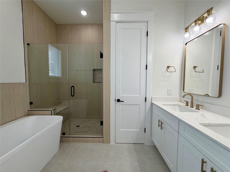 Furnished interior view inside a new home in , Houston (Image 6).