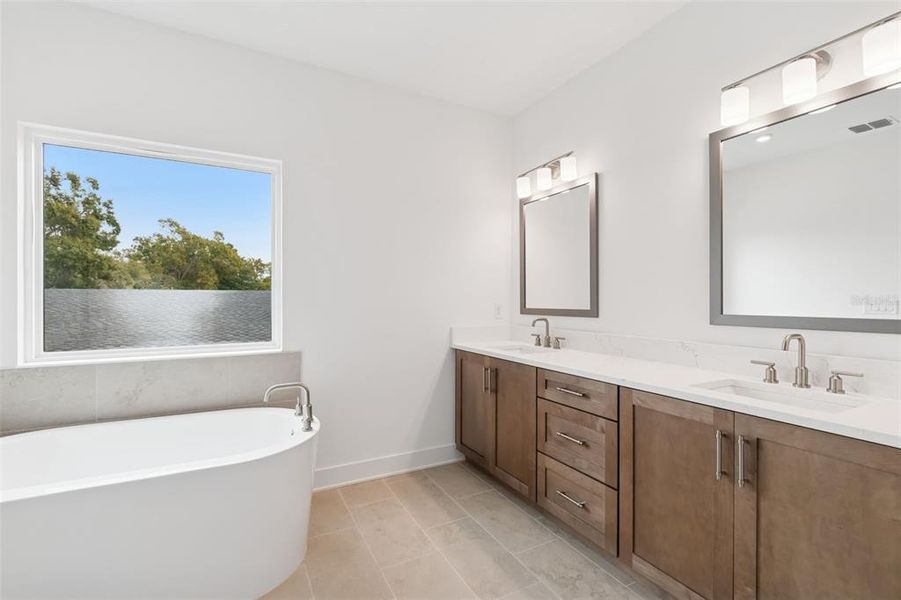 Furnished interior view inside a new home in , Tampa (Image 10).