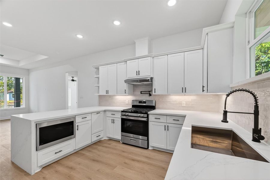 Furnished interior view inside a new home in , Houston (Image 7). Furnished interior view inside a new home in , Houston (Image 7).