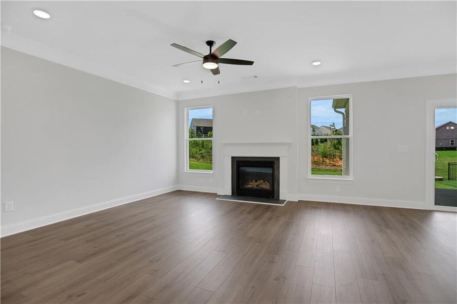 Spacious, unfurnished interior of a new home in Twin Lakes, Hoschton (Image 16).