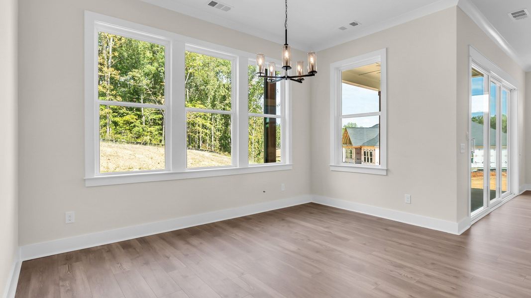 Furnished interior view inside a new home in Brush Creek, Fairview (Image 10). Furnished interior view inside a new home in Brush Creek, Fairview (Image 10).