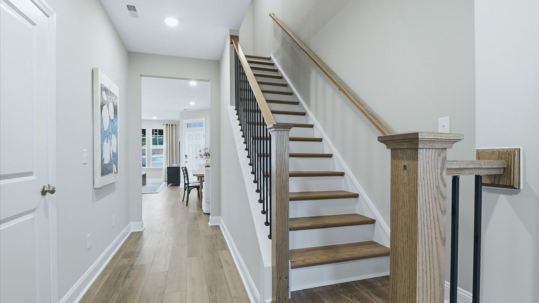 Representative furnished interior of a home built from the Winchester by DRB Homes in Mason Grove, Franklinton (Image 34).