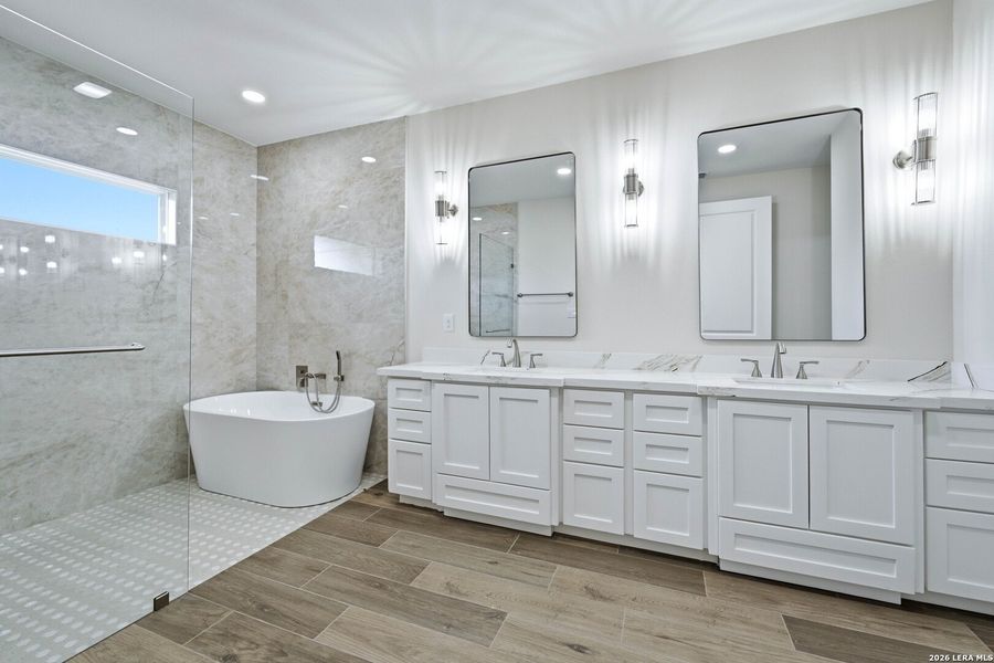 Furnished interior view inside a new home in , Floresville (Image 4).