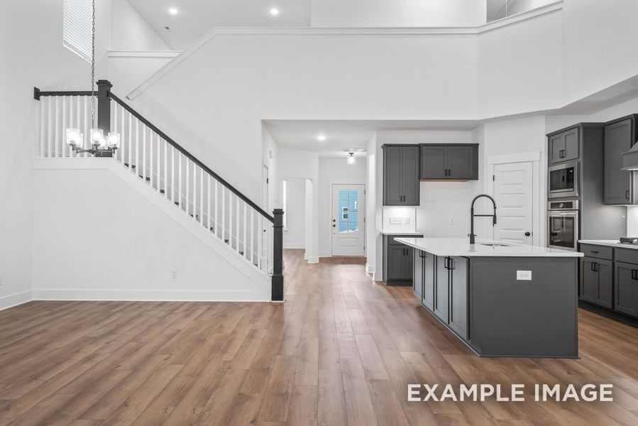 Furnished interior view inside a new home in Woods Crossing, Gallatin (Image 47).