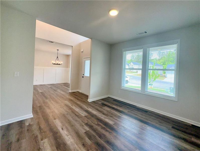 Spacious, unfurnished interior of a new home in , Buford (Image 7). Spacious, unfurnished interior of a new home in , Buford (Image 7).