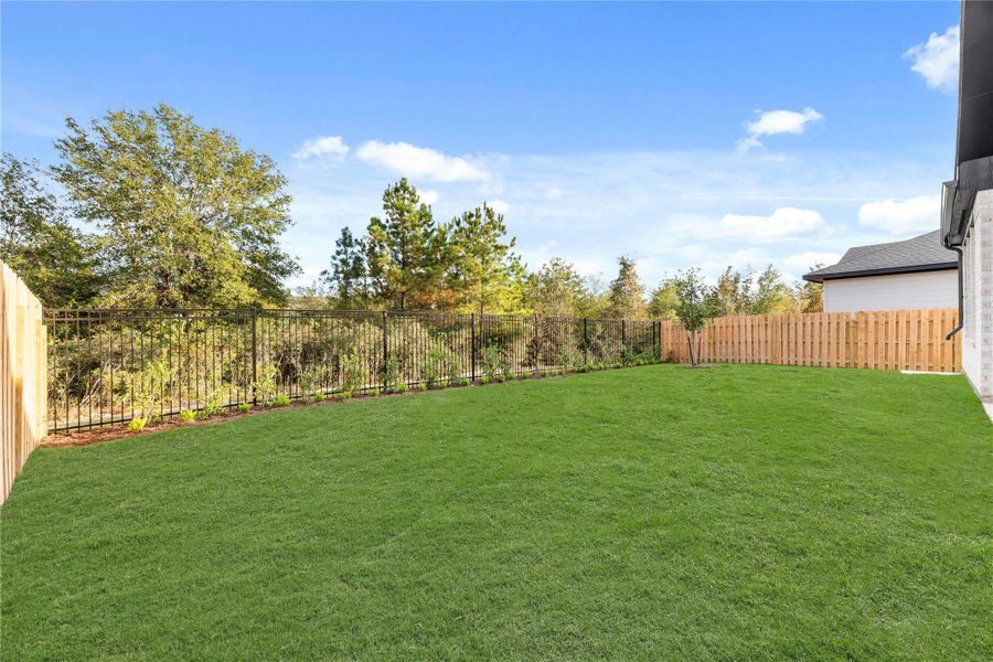 Grass is digitally enhanced.