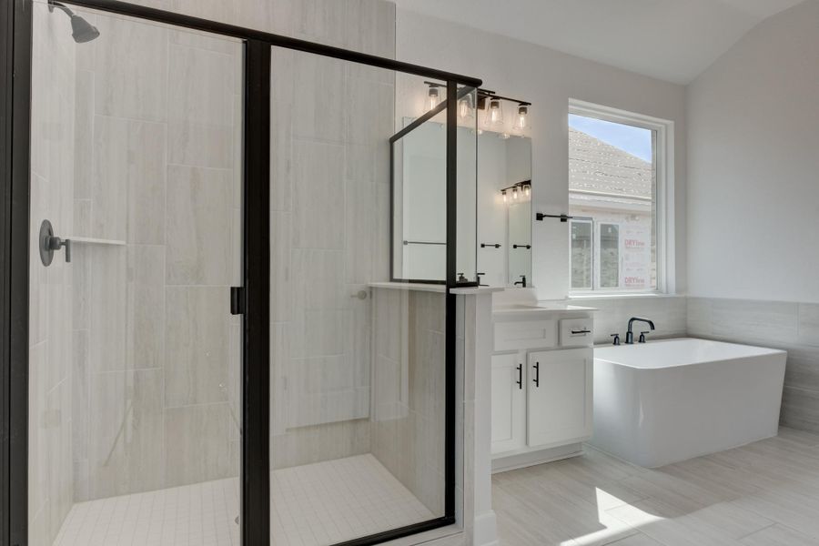 Representative furnished interior of a home built from the Carmen by Ashton Woods in Megan's Landing 70's, Castroville (Image 6).