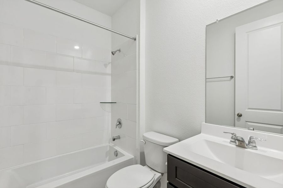 Furnished interior view inside a new home in Windcress, Cove (Image 8).