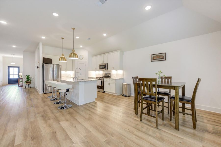 Furnished interior view inside a new home in Marvida, Cypress (Image 19).