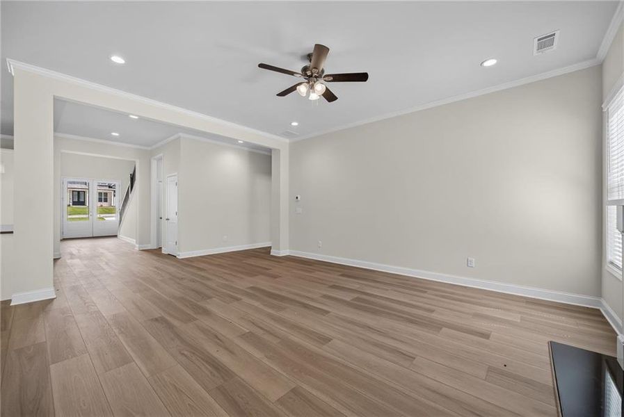 Spacious, unfurnished interior of a new home in , Loganville (Image 41).