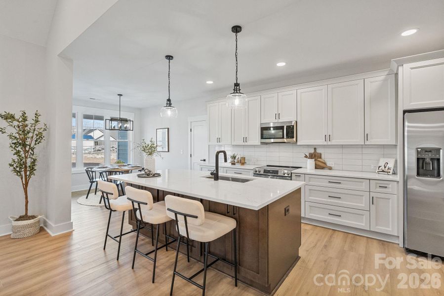 Furnished interior view inside a new home in , Salisbury (Image 6).
