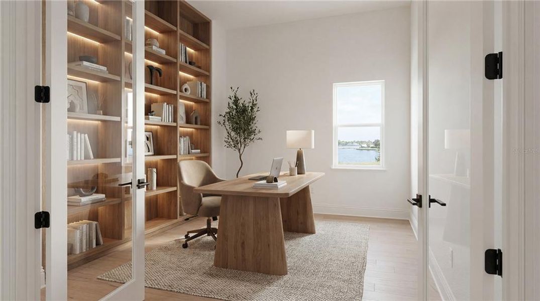 Furnished interior view inside a new home in , Orlando (Image 26). Furnished interior view inside a new home in , Orlando (Image 26).