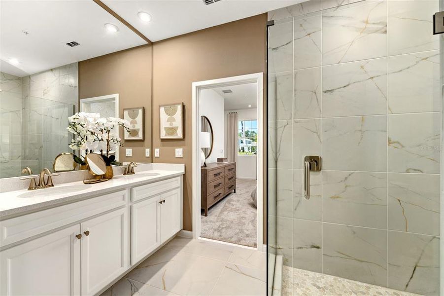 Furnished interior view inside a new home in , Orlando (Image 7). Furnished interior view inside a new home in , Orlando (Image 7).