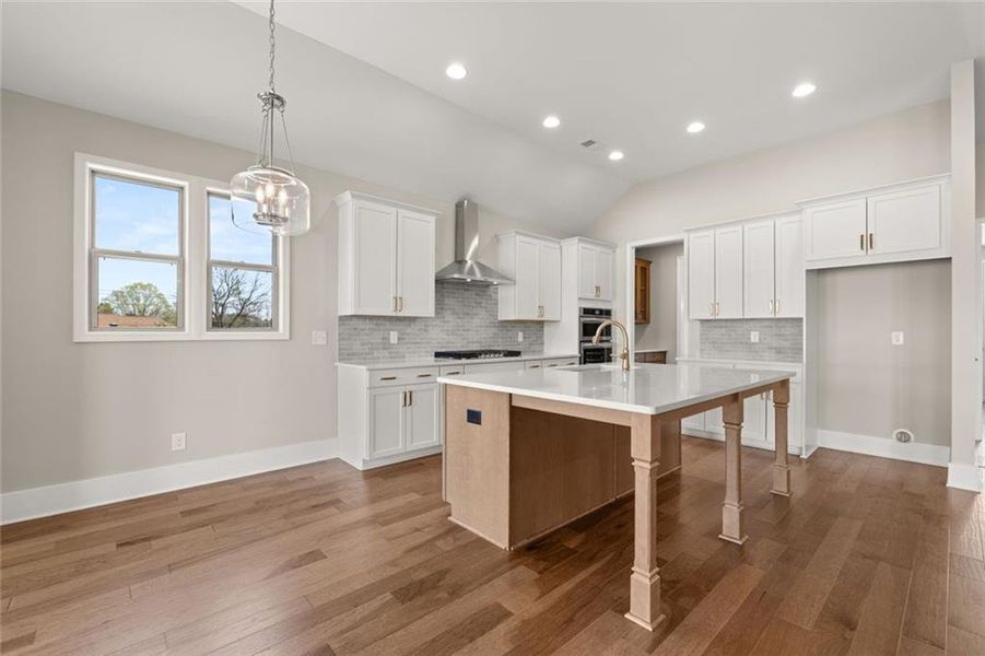 Furnished interior view inside a new home in Soleil Summit Chase, Snellville (Image 3).