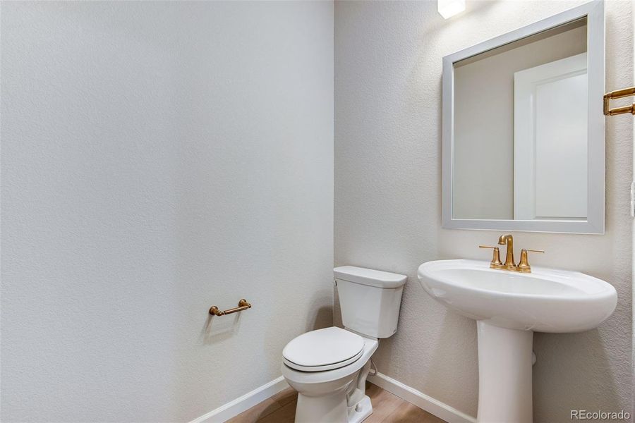 Furnished interior view inside a new home in Painted Prairie, Aurora (Image 16).