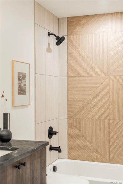 Luxe full bath - basement Luxe full bath - basement