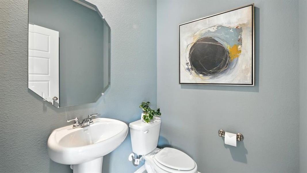 Furnished interior view inside a new home in Monarch at the Meadows, Ponder (Image 17).