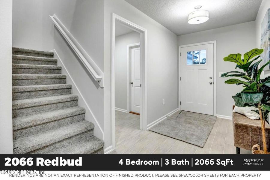 Furnished interior view inside a new home in Walker’s Ridge – Phase II, Jacksonville (Image 6).