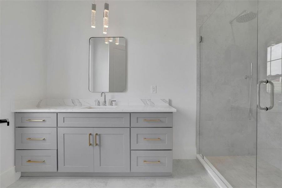 Furnished interior view inside a new home in , Bethlehem (Image 19).