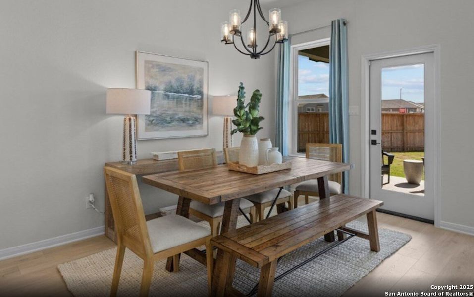 Furnished interior view inside a new home in Westridge, San Antonio (Image 6). Furnished interior view inside a new home in Westridge, San Antonio (Image 6).