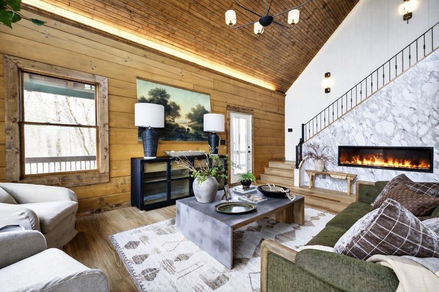 Furnished interior view inside a new home in , Ellijay (Image 5).