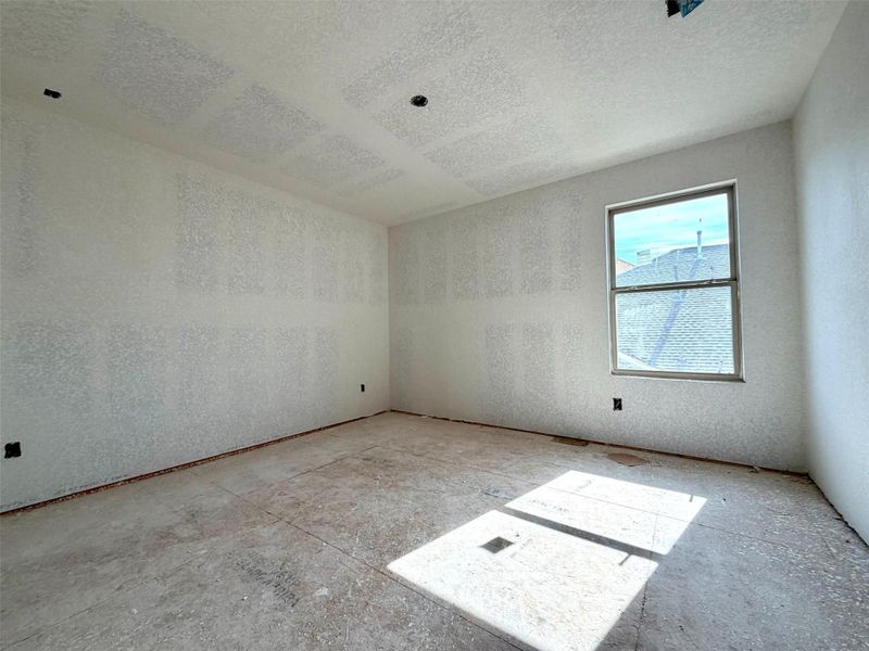 Actual progress of your home.