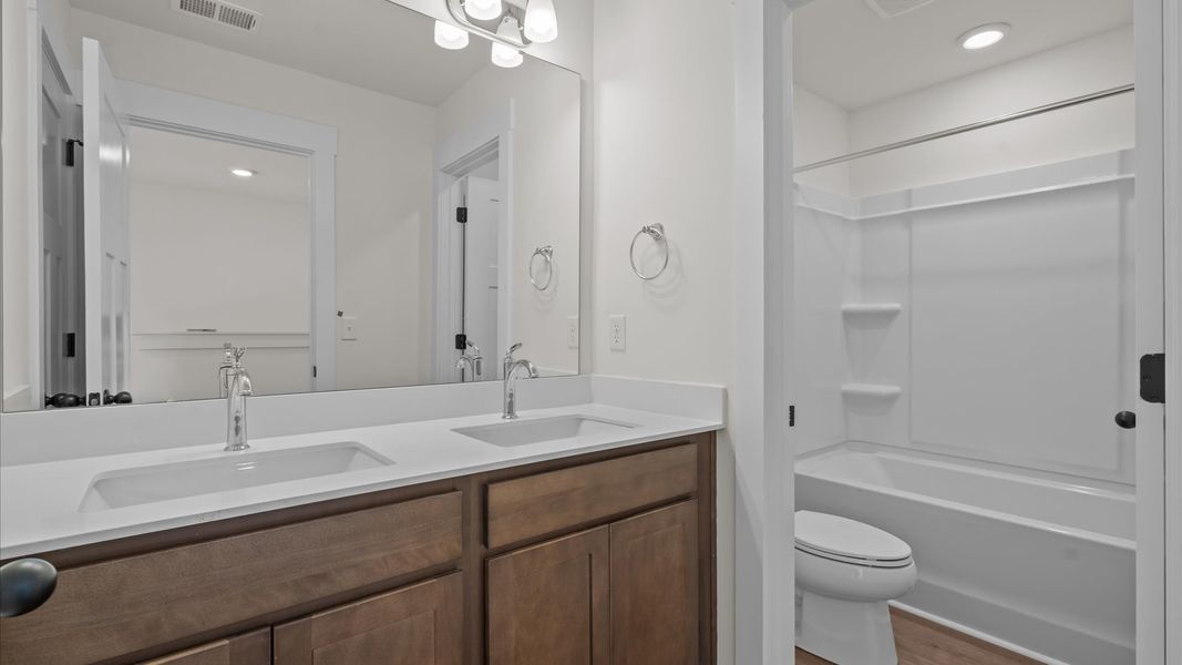 Furnished interior view inside a new home in Walnut Ridge, Inman (Image 24).