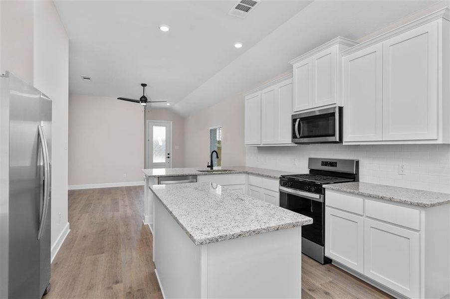 Furnished interior view inside a new home in Princeton Heights, Princeton (Image 3).