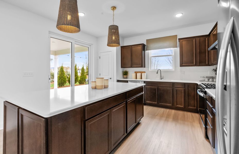 Furnished interior view inside a new home in Del Webb Southern Harmony, Murfreesboro (Image 27).