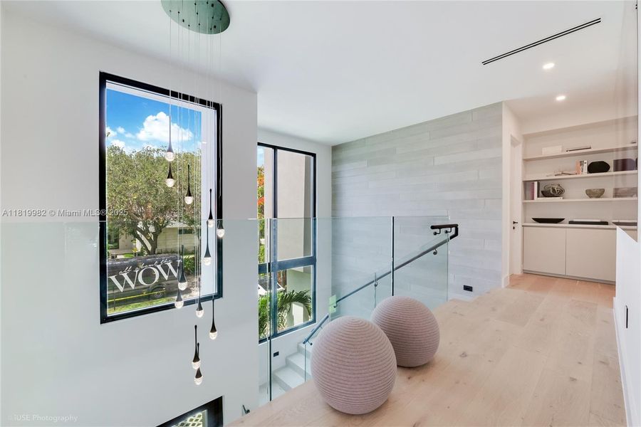 Furnished interior view inside a new home in , Miami (Image 11). Furnished interior view inside a new home in , Miami (Image 11).