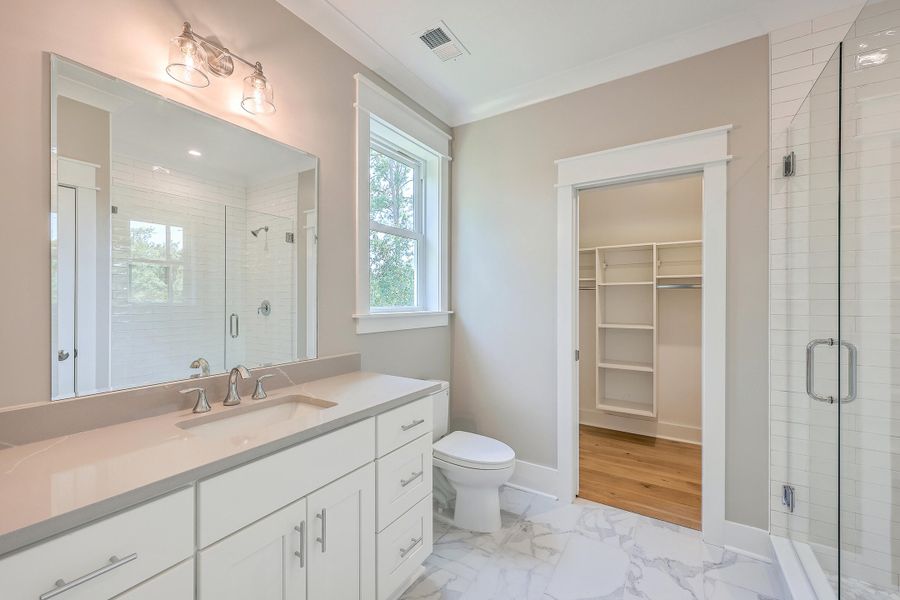 Furnished interior view inside a new home in , Mount Pleasant (Image 11).