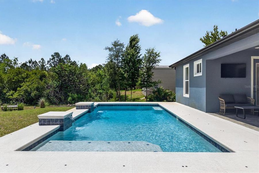 Exterior details and patio area of a home in , Orlando (Image 3). Exterior details and patio area of a home in , Orlando (Image 3).