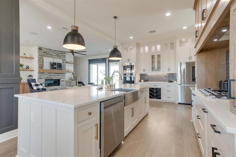 Furnished interior view inside a new home in Aledo Heights, Aledo (Image 33). Furnished interior view inside a new home in Aledo Heights, Aledo (Image 33).