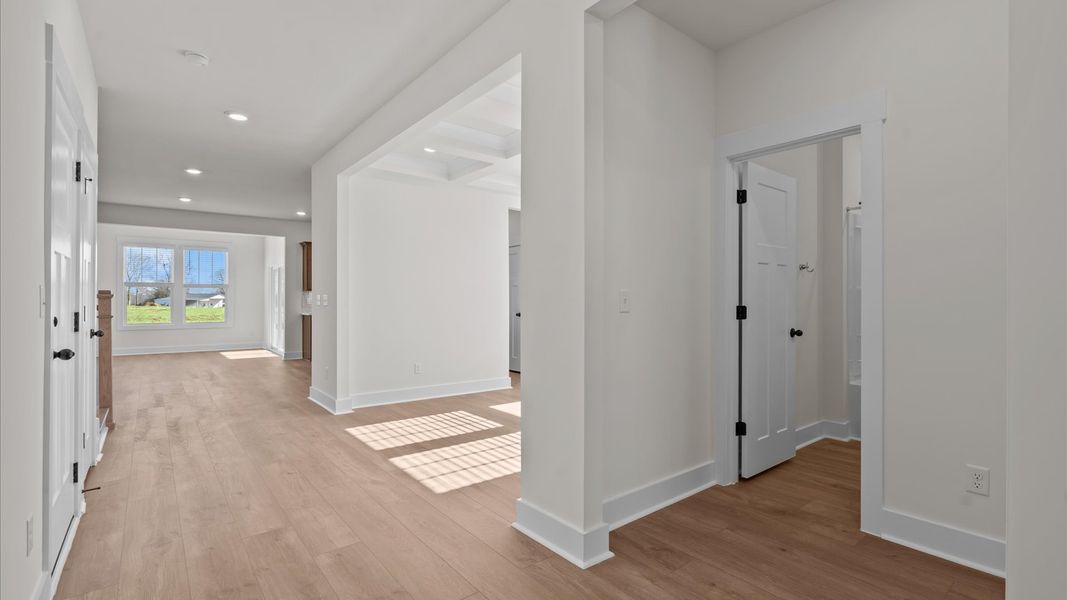 Furnished interior view inside a new home in Walnut Ridge, Inman (Image 5).
