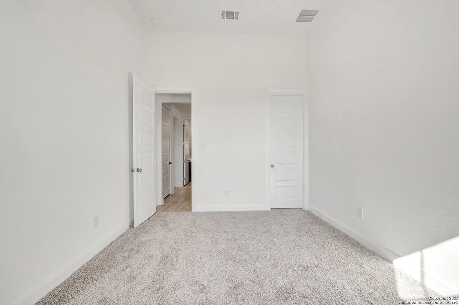 Spacious, unfurnished interior of a new home in Everly Estates, San Antonio (Image 24). Spacious, unfurnished interior of a new home in Everly Estates, San Antonio (Image 24).