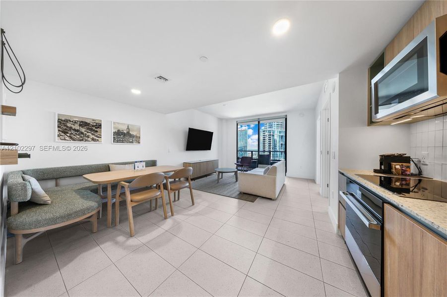 Furnished interior view inside a new home in Natiivo Miami, Miami (Image 6).