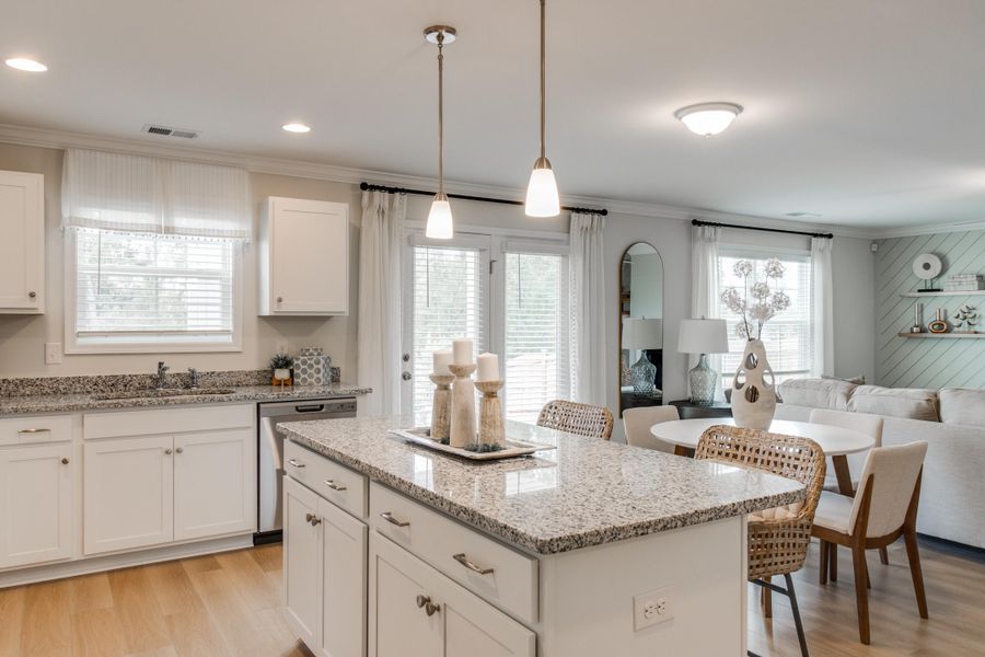 Furnished interior view inside a new home in , Summerville (Image 3). Furnished interior view inside a new home in , Summerville (Image 3).