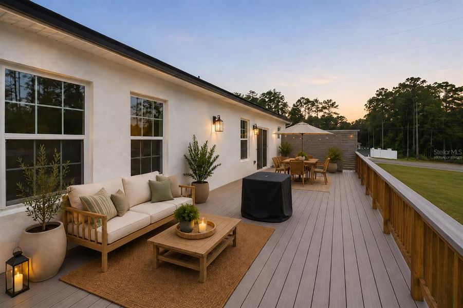 Exterior details and patio area of a home in , Ocala (Image 30). Exterior details and patio area of a home in , Ocala (Image 30).