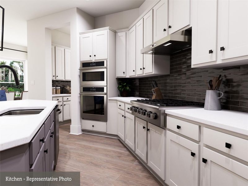 REPRESENTATIVE PHOTO: Another view of this beautiful Kitchen!