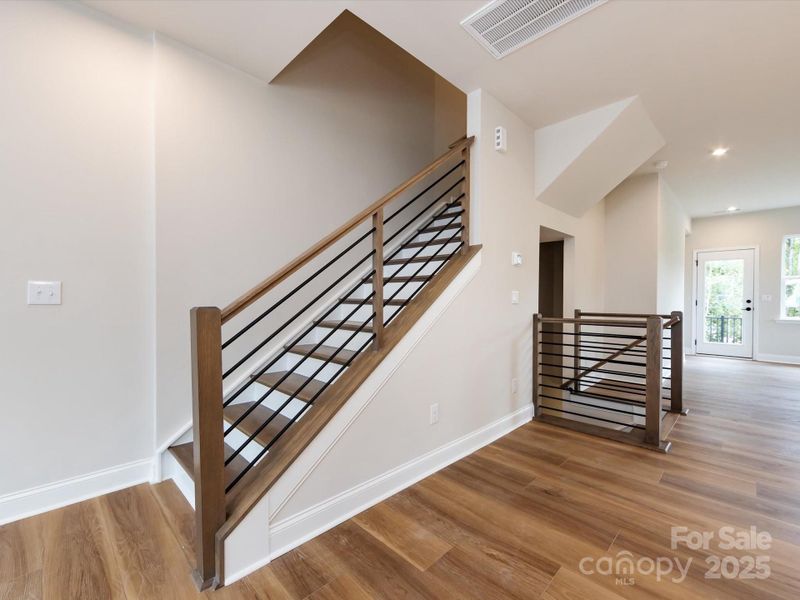 Open Rail Provides Natural Flow of Light and Air