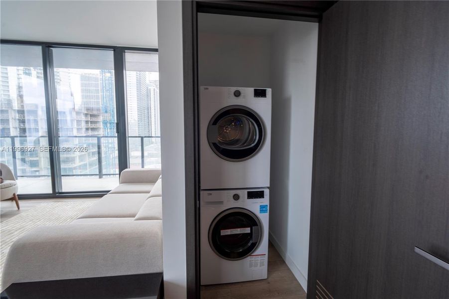 Furnished interior view inside a new home in , Miami (Image 13).