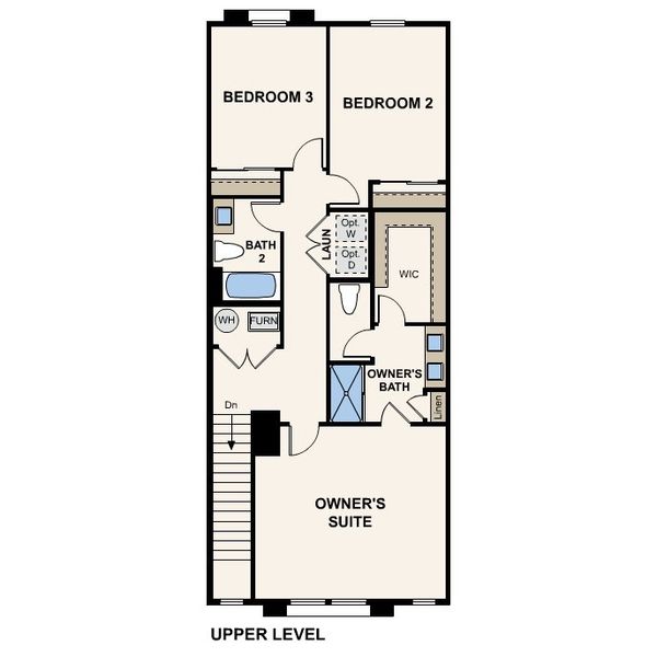 2D floor plan layout of this home in , Parker, CO (Image 3).